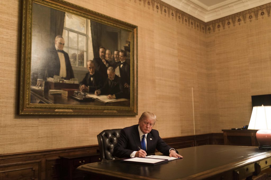 Trump signing omnibus package