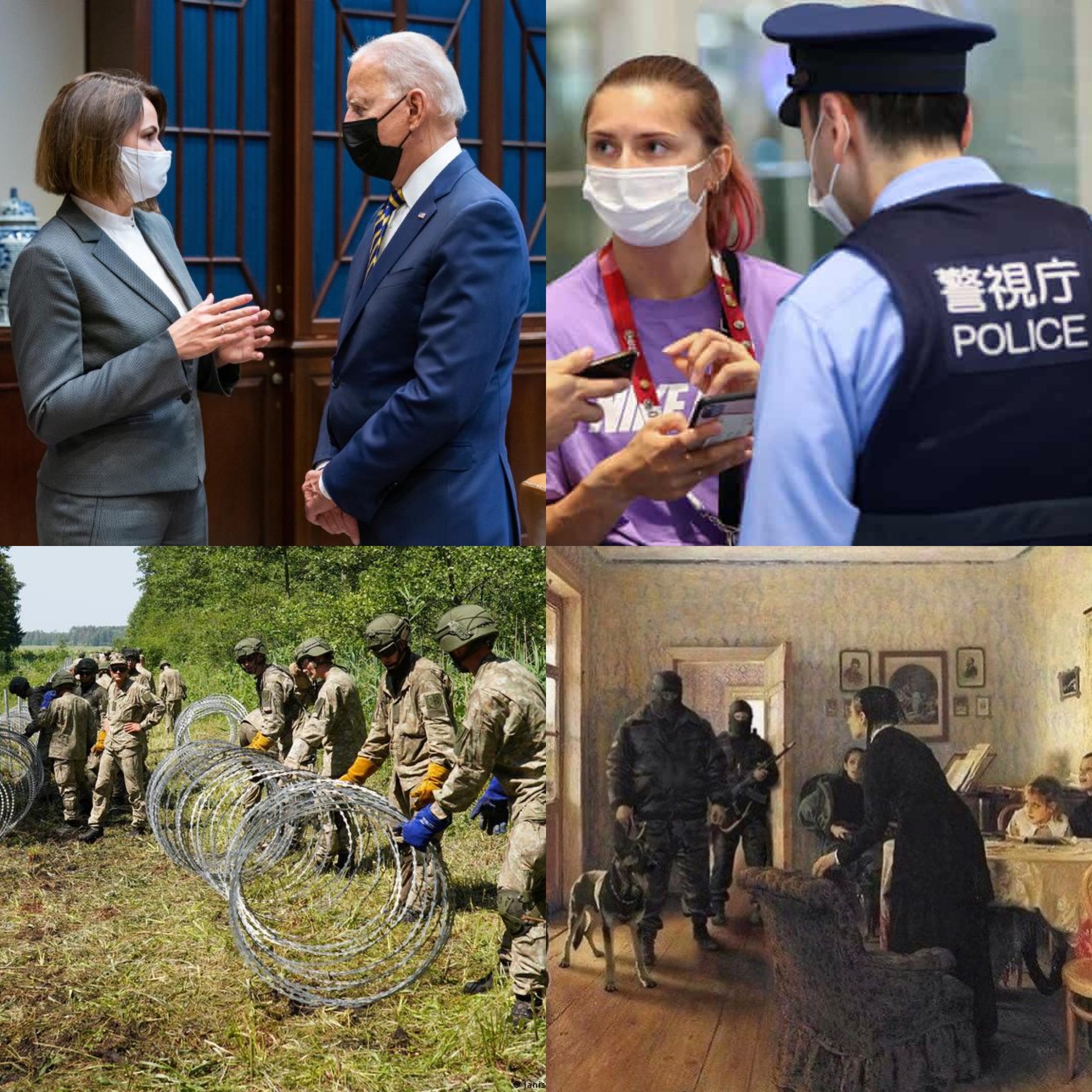 This past week: Sviatlana Tsikhanouskaya meets President Biden, Belarusian Olympic sprinter is being forcibly removed from the Olympics and sent home &amp; much more